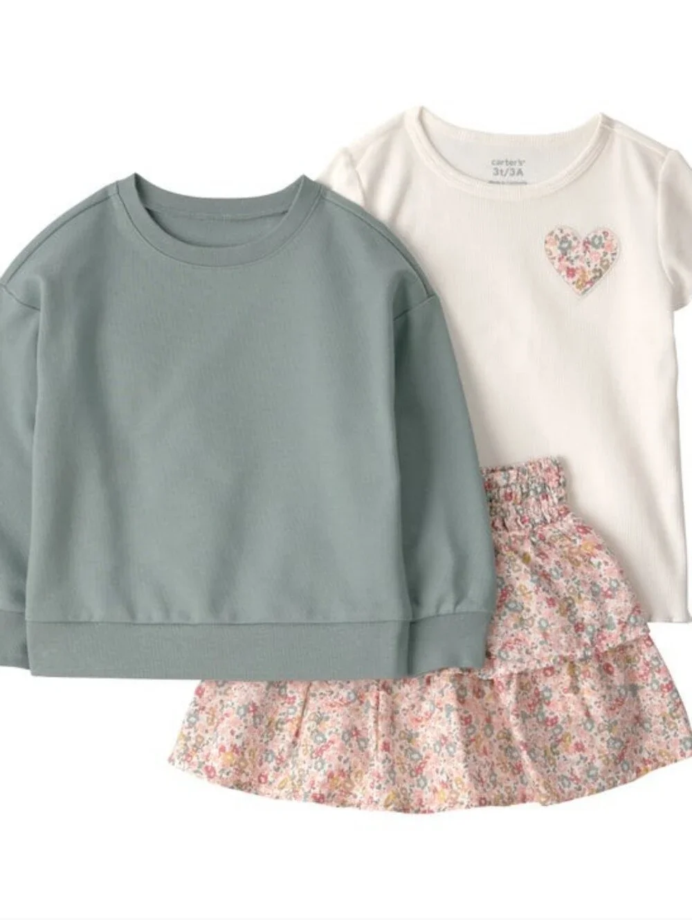 Carter's Kids' 3-piece Skort Set